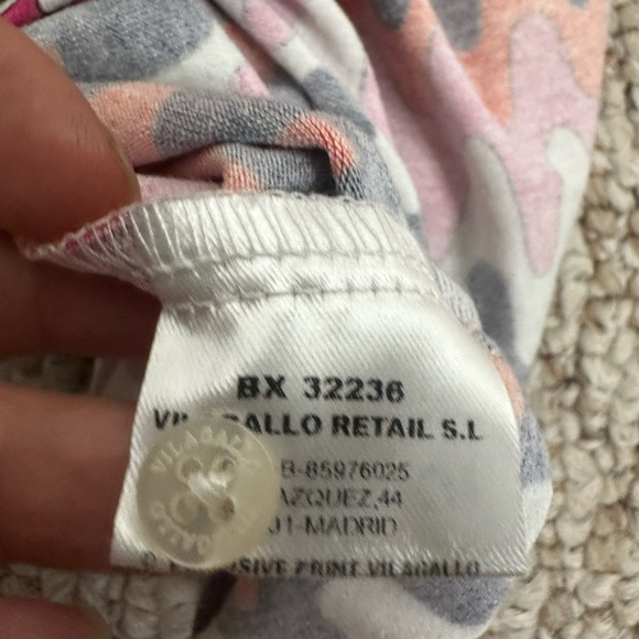VILAGALLO SARA SHIRT MULTICOLOUR POINT WAVES PRINT size 42 - Picture 10 of 12